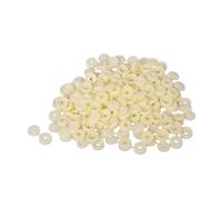 Lot de 100 vis en plastique - Couvercle décoratif - Vis cruciforme - Capuchon à charnière - Cache-joint à encliquetage - Vis à tôle durable - Bouchons de trou de protection