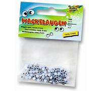 Lot de 100 yeux mobiles ronds de 3 mm (non adhésifs)