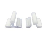 Lot de 1000 Cache-poussière Japonais à Trois fiches, Protection Anti-poussière, en Caoutchouc, for Terminal, Blanc PE