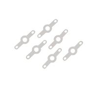 Lot de 1000 cosses à souder circulaires double tête en cuivre plaqué argent M2.2 .7 M3. M4(M3.2)
