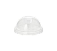 Lot de 1000 couvercles en PET ronds Ø 9 cm · 4,5 cm transparent avec perforation