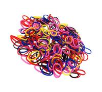Lot de 1000 élastiques à cheveux élastiques pour queue de cheval - Pour les bagues de filles - Petites folles