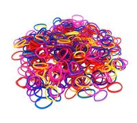 Lot de 1000 élastiques colorés pour cheveux - Petit outil de coiffure - Chouchous en caoutchouc