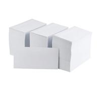 Lot de 1000 enveloppes C5/6 sans fenêtre - Blanc - Fermeture autocollante (Haftfix) - Enveloppes en papier pour lettres, mariage, cartes de vœux, invitations, factures