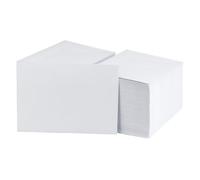 Lot de 1000 enveloppes C5 sans fenêtre - Blanc - Fermeture autocollante (Haftfix) - Enveloppes en papier pour lettres, mariage, cartes de vœux, invitations, factures
