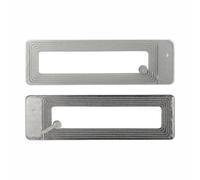 Lot de 1000 étiquettes de sécurité transparentes RF 8,2 MHz pour cosmétiques, 65 x 20 mm, compatible avec les points de contrôle, étiquette antivol pratique et efficace pour systèmes de prévention des