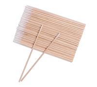 Lot de 1000 micro-brosses jetables en coton non pelucheux de 10,2 cm pour nettoyer les oreilles et les extensions de cils