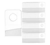 Lot De 1000 Onglets De Suspension Auto-Adh¿¿Sifs, Crochets D'¿¿Tiquette Volante ¿¿ Trou Rond De 1 X 1-1/2 Pouce Pour L'affichage Des Fournitures De Magasin De D¿¿Tail