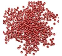 Lot de 1000 perles poney en acrylique orange de 6 x 9 mm pour loisirs créatifs, bracelets, colliers, bijoux, boucles d'oreilles, tressage de cheveux (curry)