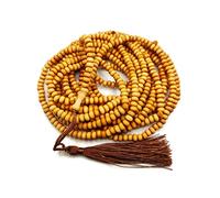 Lot de 1000 perles Tasbih en bois de citronnier véritable Tasbih, perles de prière Misbaha Tesbih Tasbeeh 4,5 x 6,5 mm