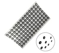 Lot de 1000 points de référence de marqueur 3D pour traceur 3D, autocollants PET de 6 mm de diamètre intérieur et 10 mm de diamètre extérieur, haute réflexion pour une capture précise en capture de