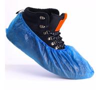 Lot de 1000 protège-chaussures jetables - Bleu - 500 paires - Résistants - Imperméables à la poussière - Pour chaussures propres - Protection pour chaussures - Pour hôpitaux