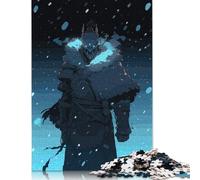 Lot de 1000 puzzles en bois épiques Shaman de Neige pour la décoration murale de la maison, jouet éducatif, jeu familial, 1000 pièces (75 x 50 cm)