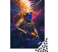 Lot de 1000 puzzles en bois pour adultes Motif mauvais destin Halloween 75 x 50 cm