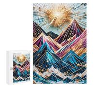 Lot de 1000 puzzles pour adolescents Golden Mountain Dreamscape Puzzles pour adolescents - Jeux amusants pour améliorer la mémoire et réduire le stress - Cadeaux 1000 pièces