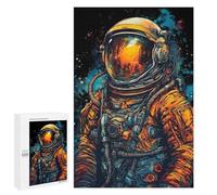 Lot de 1000 puzzles pour adultes Art Explorer l'espace - 2 puzzles pour adultes - Jeu familial - Compilation de motifs - Interaction parent-enfant - 1000 pièces