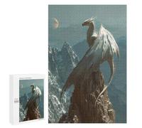 Lot de 1000 puzzles pour adultes Moonlight Dragon Majesty Jeu familial analyse et logique interaction parents-enfants 1000 pièces