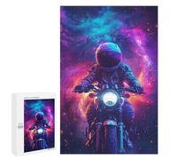 Lot de 1000 puzzles pour adultes Moteur Astronaut in Space Jeu familial analyse et logique interaction entre parents et enfants 1000 pièces