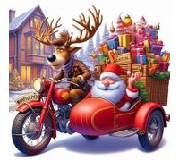 Lot de 1000 puzzles pour adultes, Père Noël de Noël, ensemble de puzzles difficiles et difficiles, meilleures décorations de jeu de puzzles, jouets de loisirs à faire soi-même, jouet adapté à la