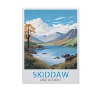 Lot de 1000 puzzles, Skiddaw, Lake District, jeux éducatifs en papier pour adultes et enfants, 38 x 26 cm -DN58