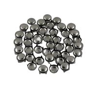 Lot de 1000 rivets ronds en métal à 4 griffes, clous et pointes, for bricolage, cuir, rivets punk dorés/argentés, for vêtements, jeans, sacs, 6/7/8/9/10/12 mm(Black,12MM)