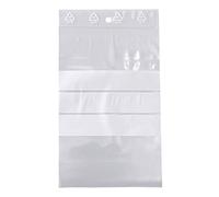 lot de 1000 sachets zip 100x150 mm avec zone d'écriture- 3 bandes blanches pour écrire sur la pochette- sachet 10x15 cm marque UNIVERS GRAPHIQUE - FACTURE AVEC TVA