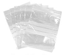 lot de 1000 sachets zip 80 x 120 mm avec zone d'écriture- 3 bandes blanches pour écrire sur la pochette- sachet 8x12 cm marque UNIVERS GRAPHIQUE - FACTURE AVEC TVA