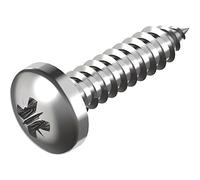 Lot de 1000 vis tôle tête bombée DIN 7981-C Z A4 Phillips (PZ) 2,9 x 9,5