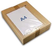 Lot de 10000 Pochettes porte-document adhésives transparente C4 315 x 225 mm (feuille A4 non pliée) - Idéales pour l'expédition de petit et grand colis, paquets, palettes Réf UGPAN4-10000