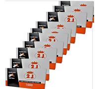 Lot de 10000 Tubes À Cigarette Extra dans Leur Boîte, Lot de 10 Boites De 1000 Tubes Cigarettes Haut De Gamme avec Filtre De La Marque Francaise, Pas Cher pour Le Fumeur De Tabac À Rouler Ou Tuber