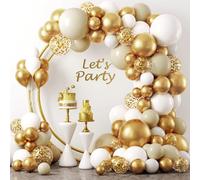 lot de 102 chaînes de ballons couleur platine sable à modeler