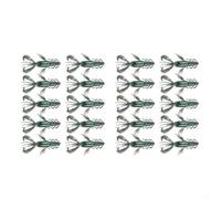 Lot de 1020 appâts souples en silicone pour écrevisses avec mouvement réaliste de crevettes multi-barbes conçus pour une chasse efficace aux poissons (20 verts)