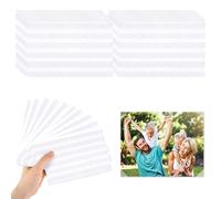 Lot de 1020 Autocollants pour Coins de Photos, Coins de Photo Autocollants,Coins Photo Auto Adhésifs,Coins de Montage Photo,Coins Photo pour Albums Photos,Scrapbooking et Loisirs Créatifs(Transparent)