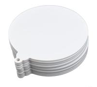 Lot de 1020 boules de Noël vierges en acrylique pour les amateurs d'art et d'artisanat pour porte-clés et pendentifs personnalisés (10 pièces)