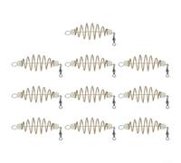 Lot de 1024 équipements de pêche à la carpe avec ressort et cage d'alimentation pour réussir