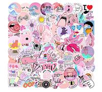 Lot de 103 autocollants imperméables peints pour ordinateur portable, réfrigérateurs, bouteilles d'eau, bagages, trottinettes, voitures, motos, vélos