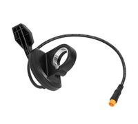 Lot de 108 poignées d'accélérateur pour vélo électrique avec connecteur étanche à 3 broches pour guidon de 22,2 mm de diamètre, noir