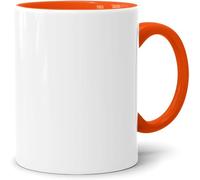 Lot de 1080 tasses de sublimation sans impression de qualité AAA | Individuelles ou en lot | Tasse photo pour impression par sublimation thermique | Tasses vides pour presse à chaleur - Orange