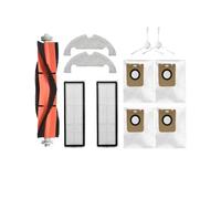 Lot de 11 accessoires for aspirateur robot Dreame Bot D10 Plus RLS3D/Z10 Pro/L10 Plus: brosse latérale principale, filtre, sac à poussière