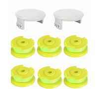 Lot de 11 bobines de fil pour coupe-bordure, débroussailleuse, compatible avec Ryobi One + 18 V, 24 V, 40 V, diamètre : 2,0 mm et longueur : 3,4 m