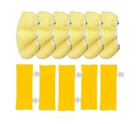 Lot de 11 chiffons de nettoyage réutilisables en microfibre pour balai vapeur Kärcher Easyfix SC1 SC2 SC3 SC4 SC5 SC7 avec système EasyFix