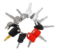 Lot de 11 clés pour équipement lourd, clés de machine de construction pour chat, JD, étui, Komatsu, Hyster, Kubota, JCB, Bobcat, Daewoo, JLG, Toyota, Master Clé d'allumage pour travailleurs et