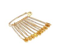 Lot de 11 clips réglables en alliage pour ceinture - Prise en main sûre pour pantalons, châles et vêtements d'extérieur (design sans danger pour les enfants), W, Comme décrit