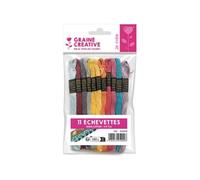 Lot de 11 echevettes en coton