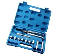 Lot de 11 outils compacts haute efficacité pour mécaniciens professionnels offrant la construction dans un espace de réparation étroit