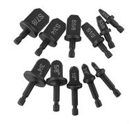 Lot de 11 outils d'élargissement et d'évasement de tuyaux en cuivre essentiels pour l'installation d'un climatiseur avec perceuse électrique