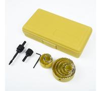 Lot de 11 scies cloches précises et efficaces en acier au carbone pour des résultats précis