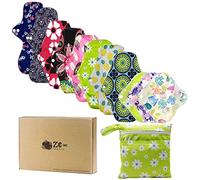 Lot de 11 Serviettes Hygiéniques Lavables Réutilisables (S+M+L)