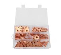 Lot de 110 anneaux d'extraction dentelés de rechange - Rondelle droite en métal rétractable pour soudeur de panneau pour soudage de carrosserie de voiture