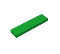 Lot de 110 briques de construction classiques 1 x 4, compatibles avec les pièces et pièces Lego 2431, ensemble de jeu créatif compatible avec toutes les grandes marques de briques (110 pièces) (vert)